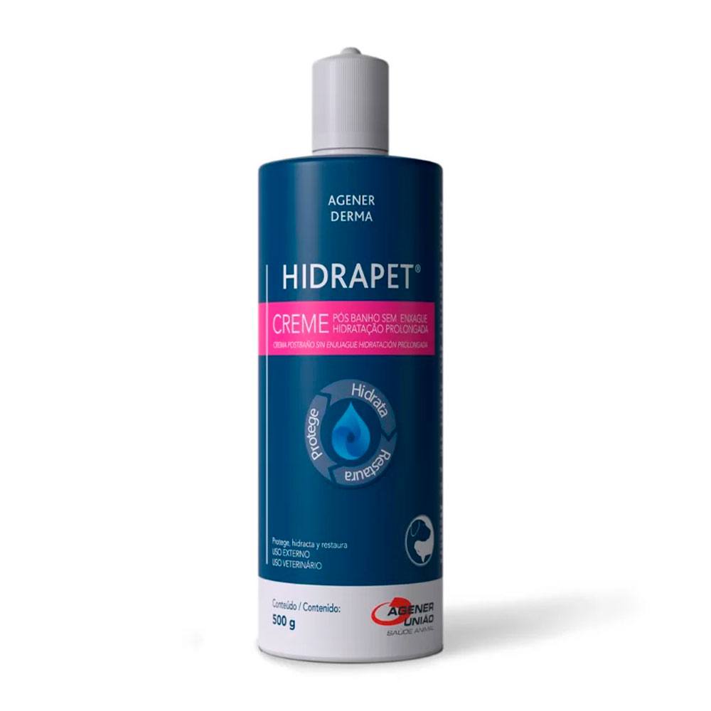 Creme Hidratante Hidrapet Para Cães e Gatos - 500g