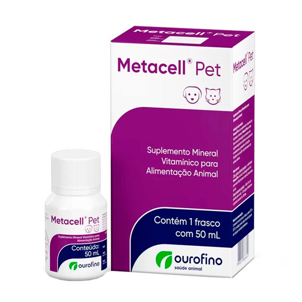 Suplemento Metacell Pet Ourofino 50mL