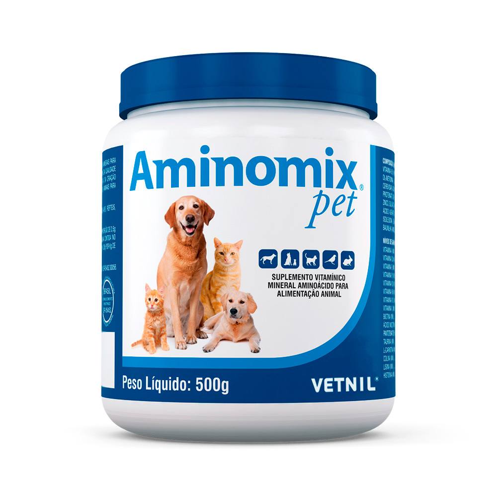 Suplemento Aminomix Pet Vetnil 500g
