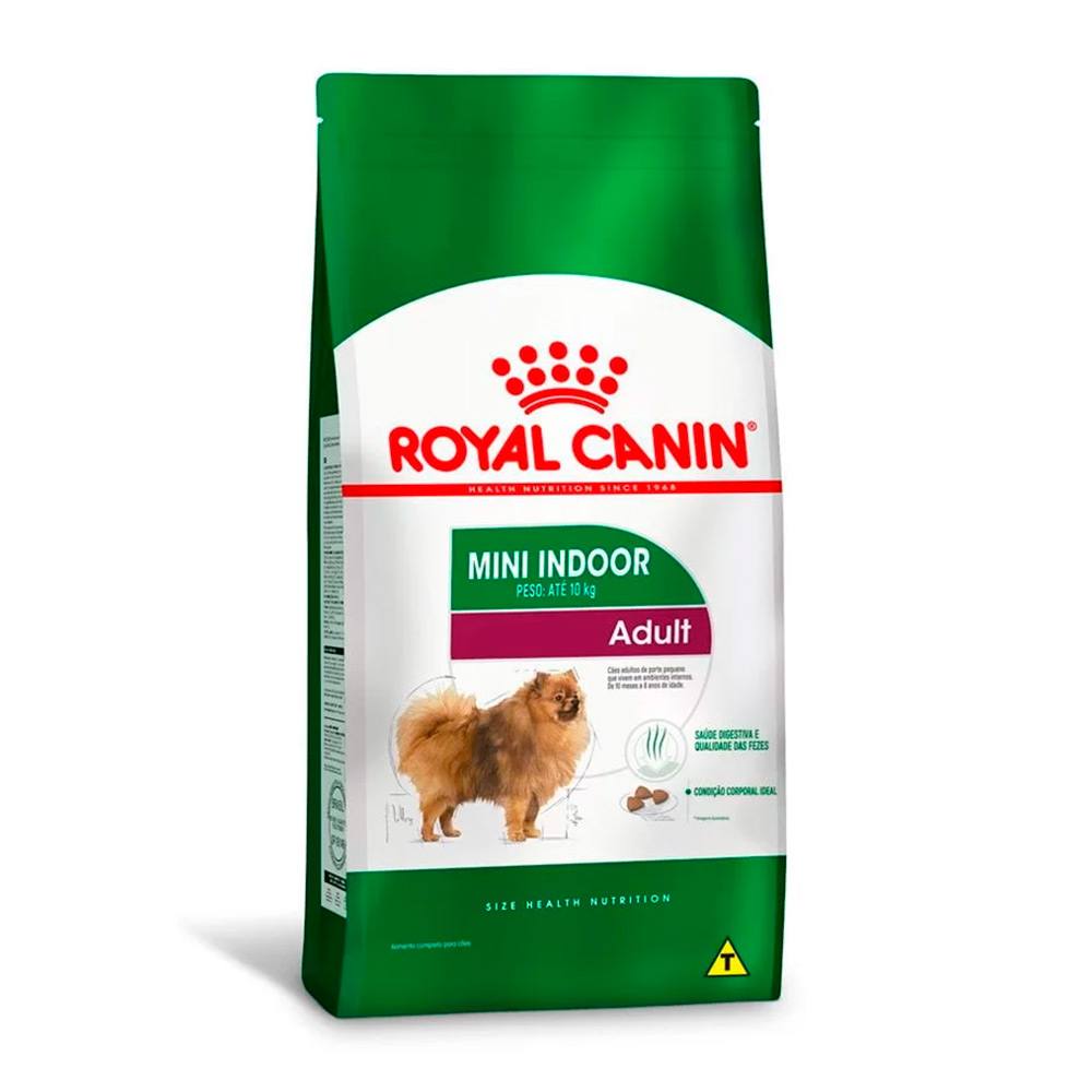 Ração Royal Canin Mini Indoor Cães Adultos Porte Pequeno 1kg