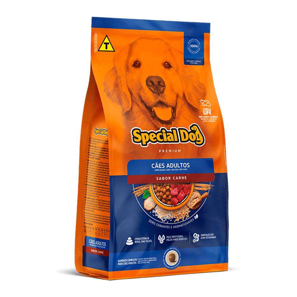 Ração Special Dog Para Cães Adultos Sabor Carne 15kg