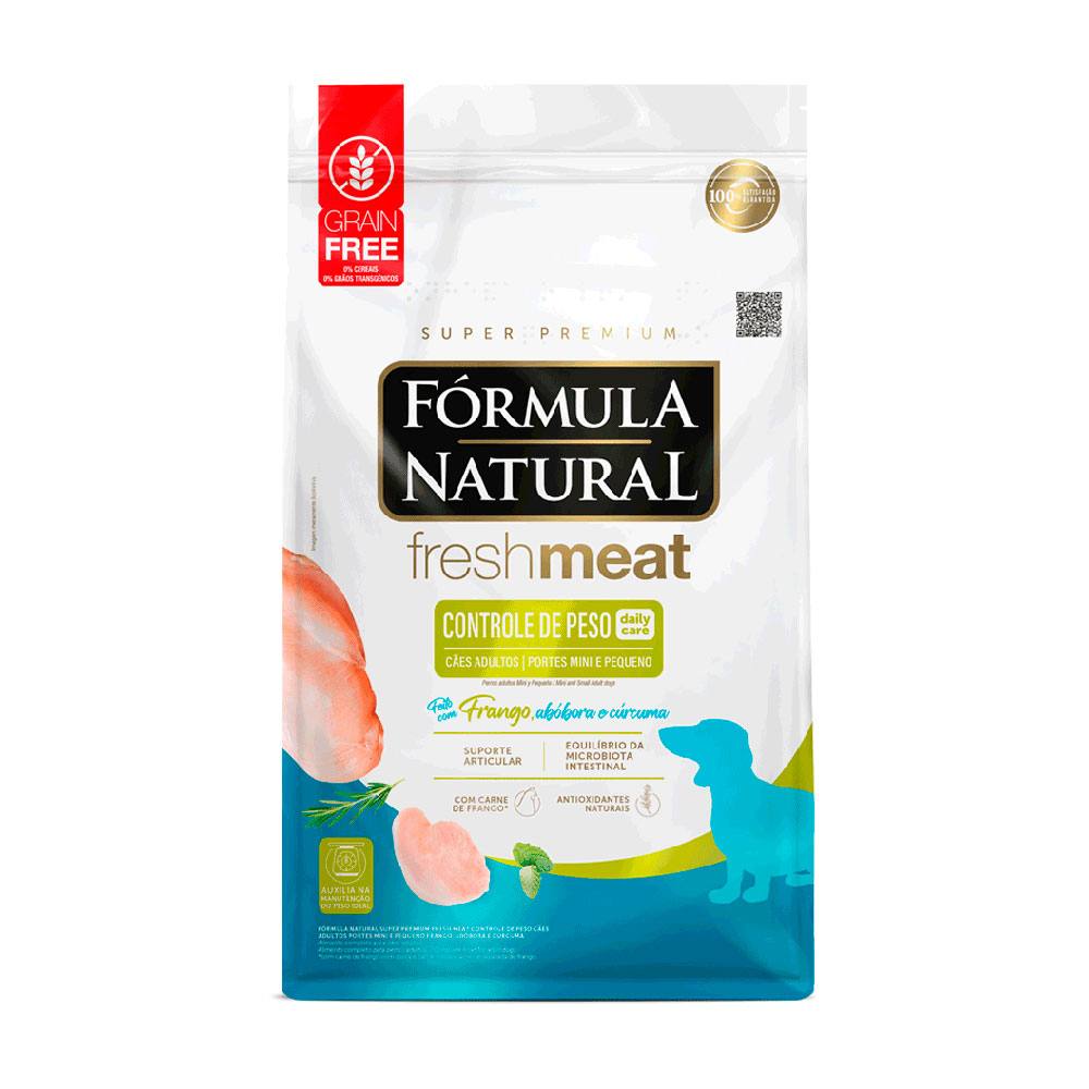 Ração Fórmula Natural FreshMeat Controle de Peso Para Cães Porte Mini e Pequeno Sabor Frango 1kg