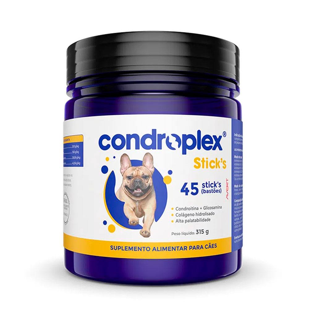 Suplemento Condroplex Sticks Avert 45 Bastões