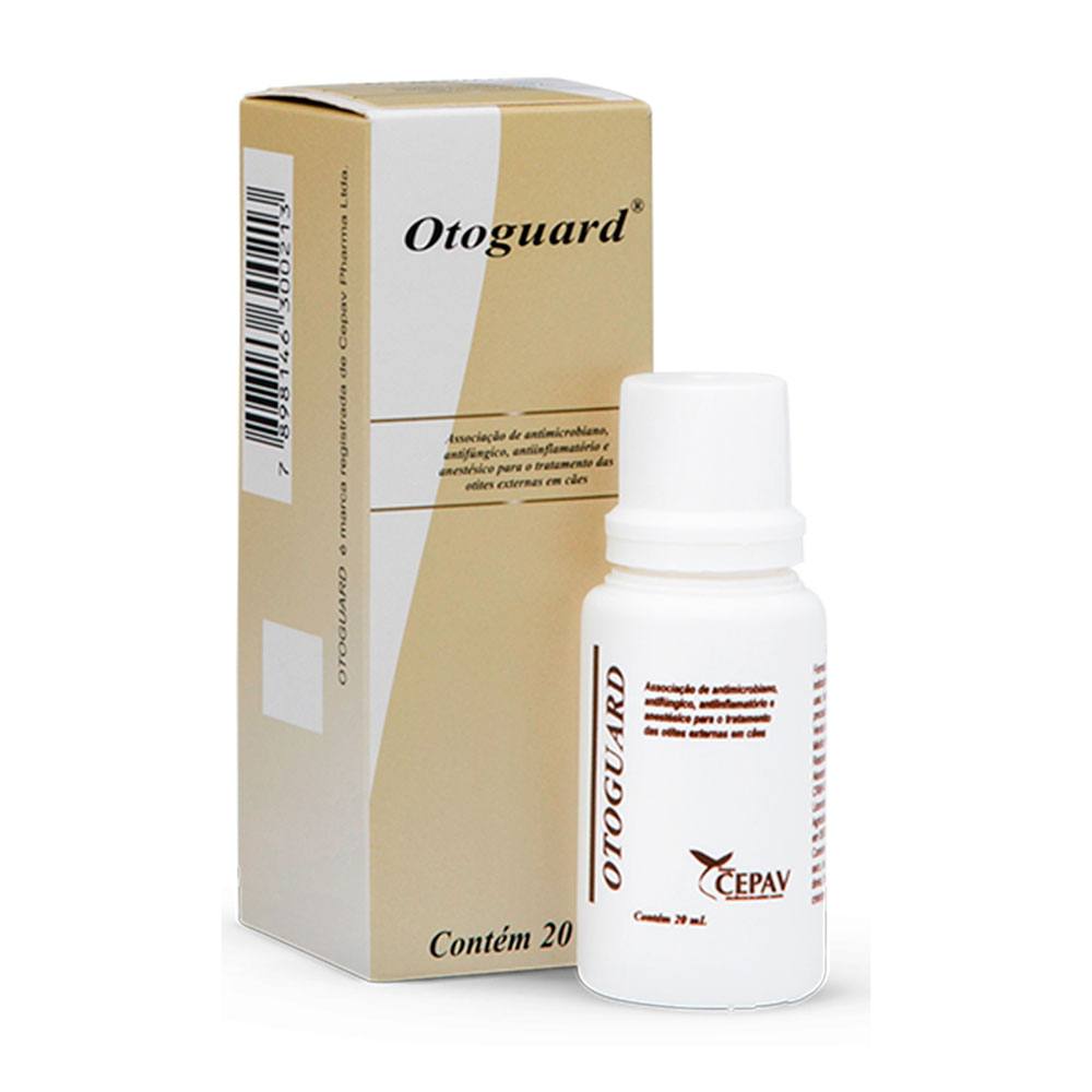 Solução Otológica Otoguard Cepav 20mL
