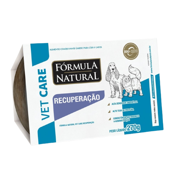 Ração Úmida Fórmula Natural Vet Care Recuperação para Cães e Gatos 270g