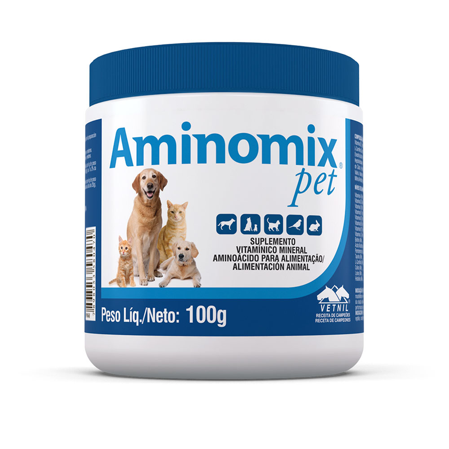 Suplemento Aminomix Pet Vetnil 100g