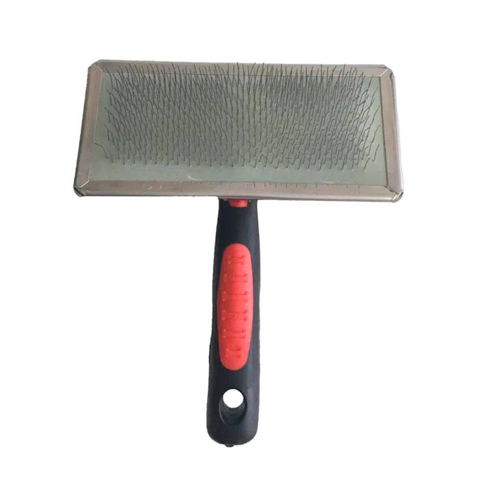 Rasqueadeira Clássica Plana Para Cães e Gatos HomePet - Nº4