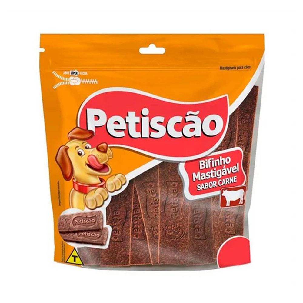 Bifinho Petiscão Tablete Para Cães Sabor Carne 1kg
