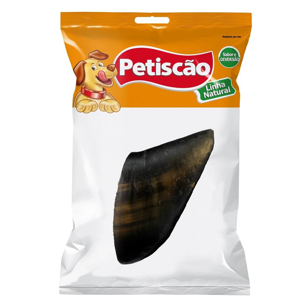Casquinho Bovino Para Cães Petiscão 1 Unidade