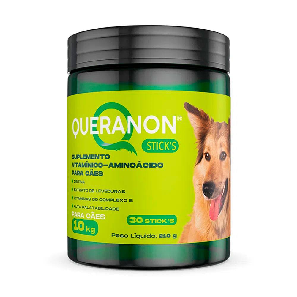 Suplemento Queranon Sticks Para Cães Até 10kg Avert 30 Unidades
