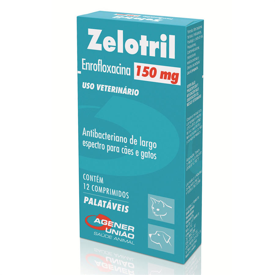Zelotril 150mg Agener União Com 12 Comprimidos