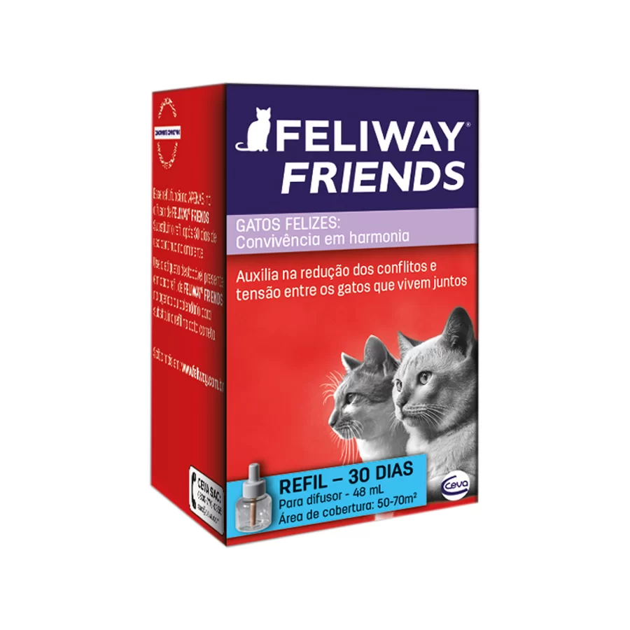 Refil Feliway Friends Ceva Para Gatos 48ml