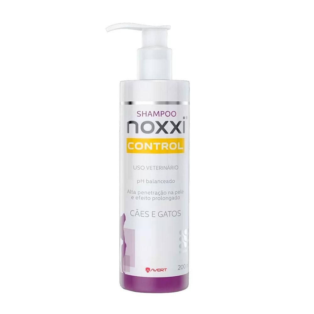 Shampoo Noxxi Control Para Cães e Gatos Avert 200mL