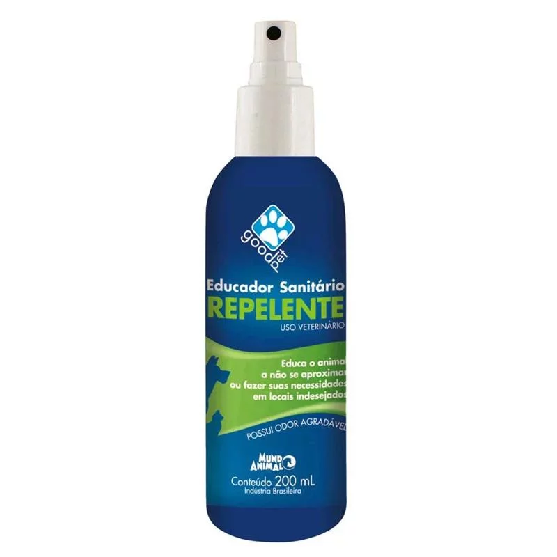 Educador Sanitário Repelente Good Pet Mundo Animal - 200ml