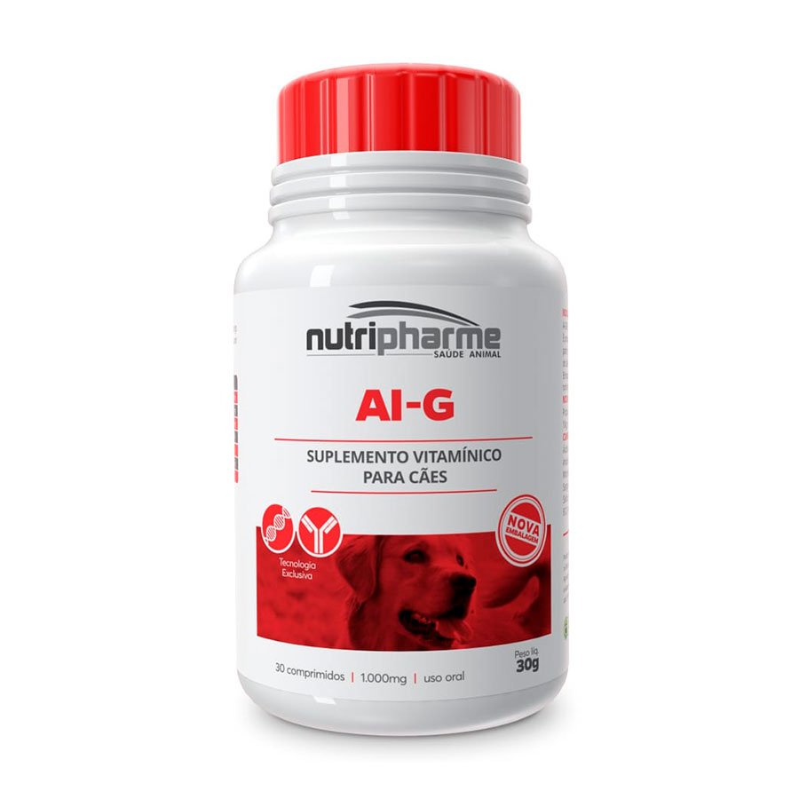 Suplemento Nutripharme AI-G com 30 comprimidos