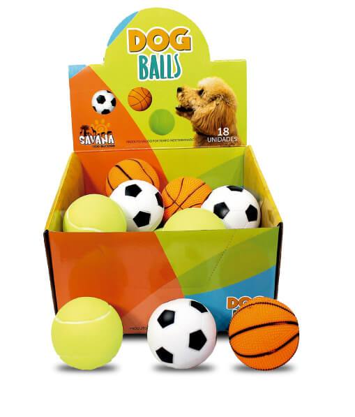 Brinquedo Bola Esportes Savana Pet Cores Sortidas 1 Unidade