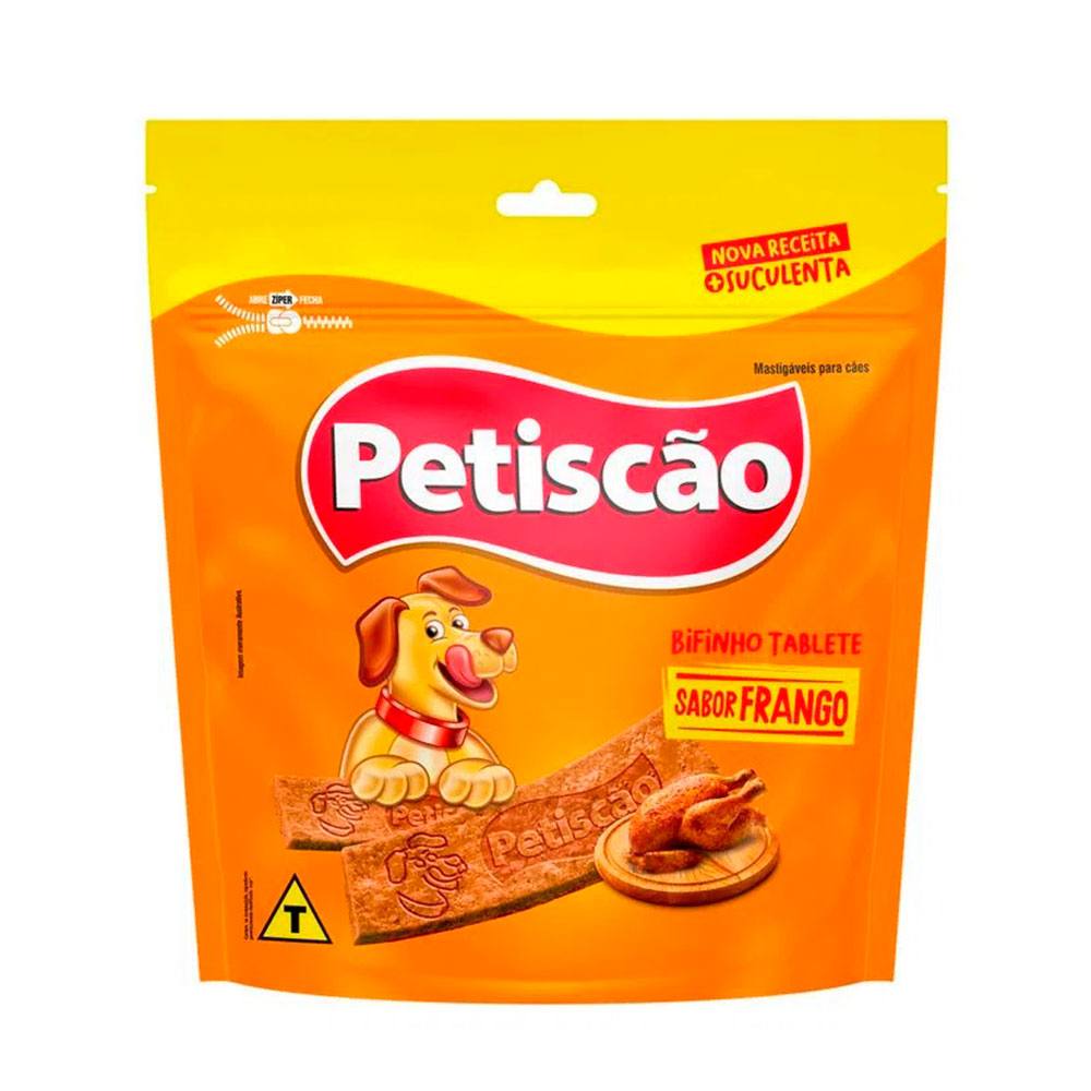 Bifinho Petiscão Tablete Para Cães Sabor Frango 250g