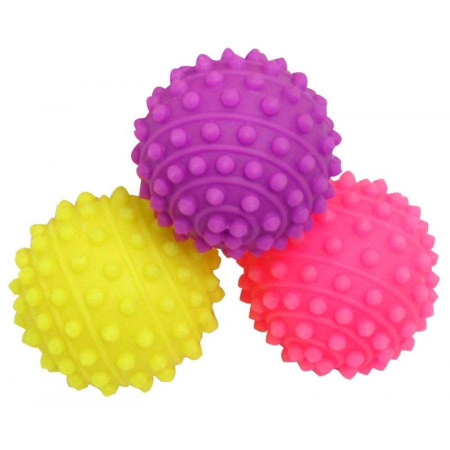 Bola Mini Para Cães Borracha Maciça Cravinho Tudo Pet 45mm