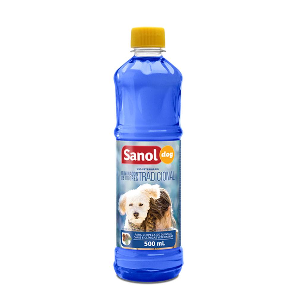 Eliminador de Odores Sanol Dog Tradicional 500mL