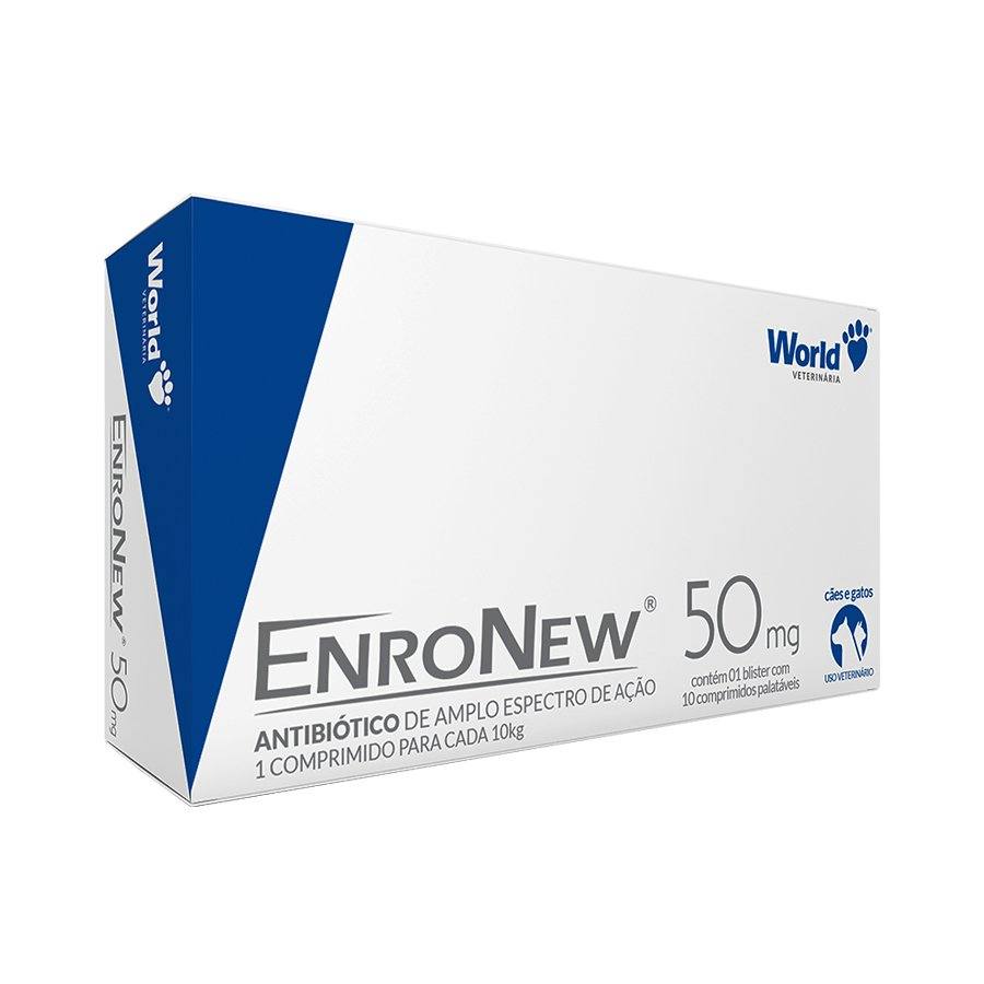 Enronew 50mg 10 Comprimidos