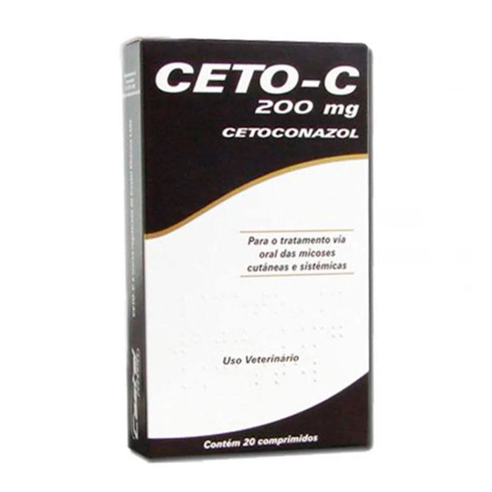 Ceto-C 200mg Cepav 20 Comprimidos