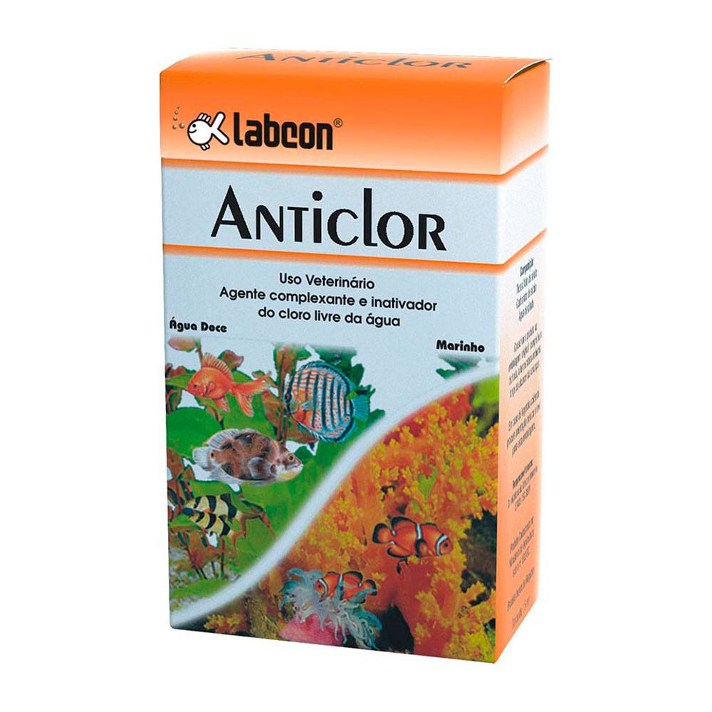 Neutralizador De Cloro Para Aquário Anticlor Labcon Alcon 15mL