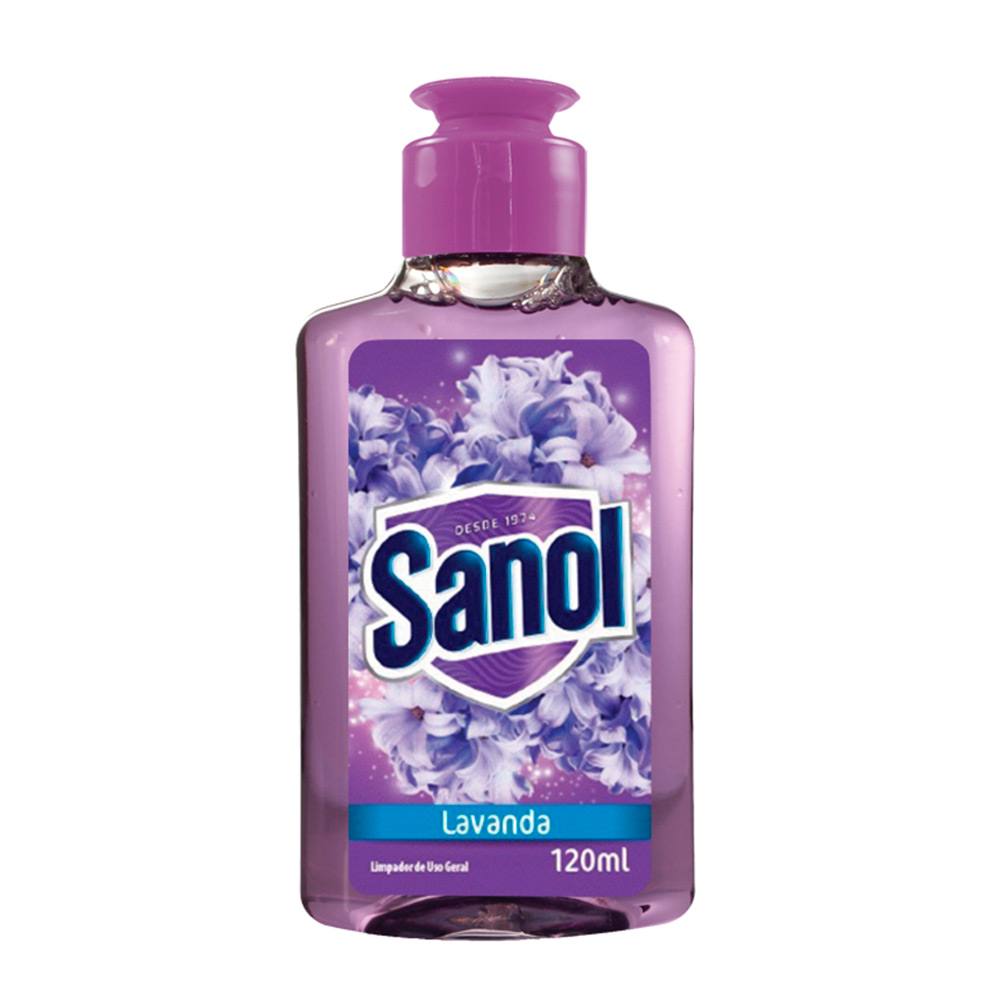 Limpador de Superfície Sanol Lavanda 120mL