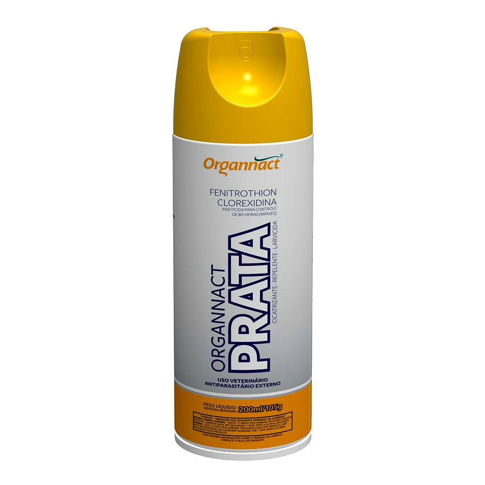 Antiparasitário Prata Organnact Spray 200mL