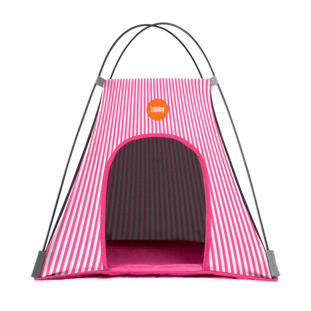 Barraca Pet Camping Tubline Para Cães e Gatos Pequenos Rosa