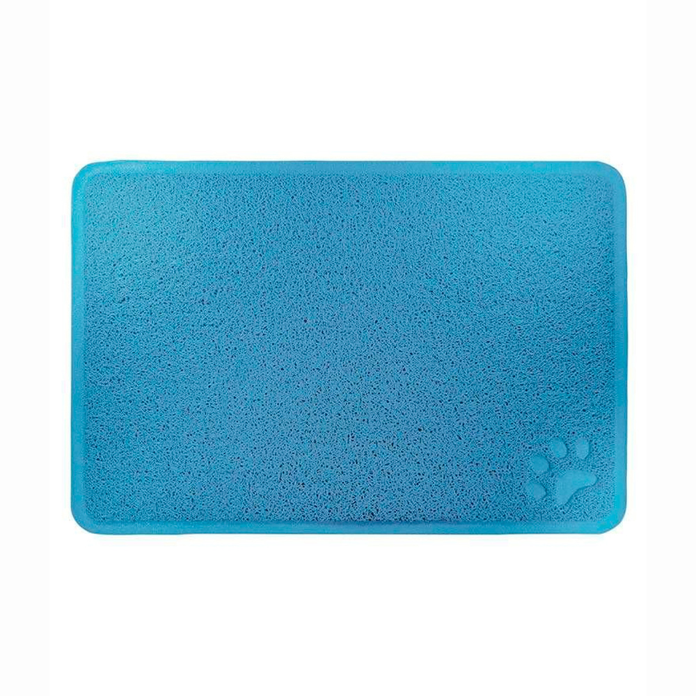 Tapete Para Cães e Gatos Trap Mat Médio Azul Jambo Pet