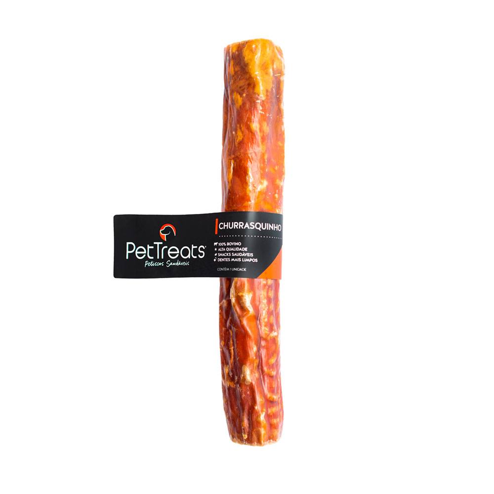 Osso Natural PetTreats Para Cães Churrasquinho 1 Unidade
