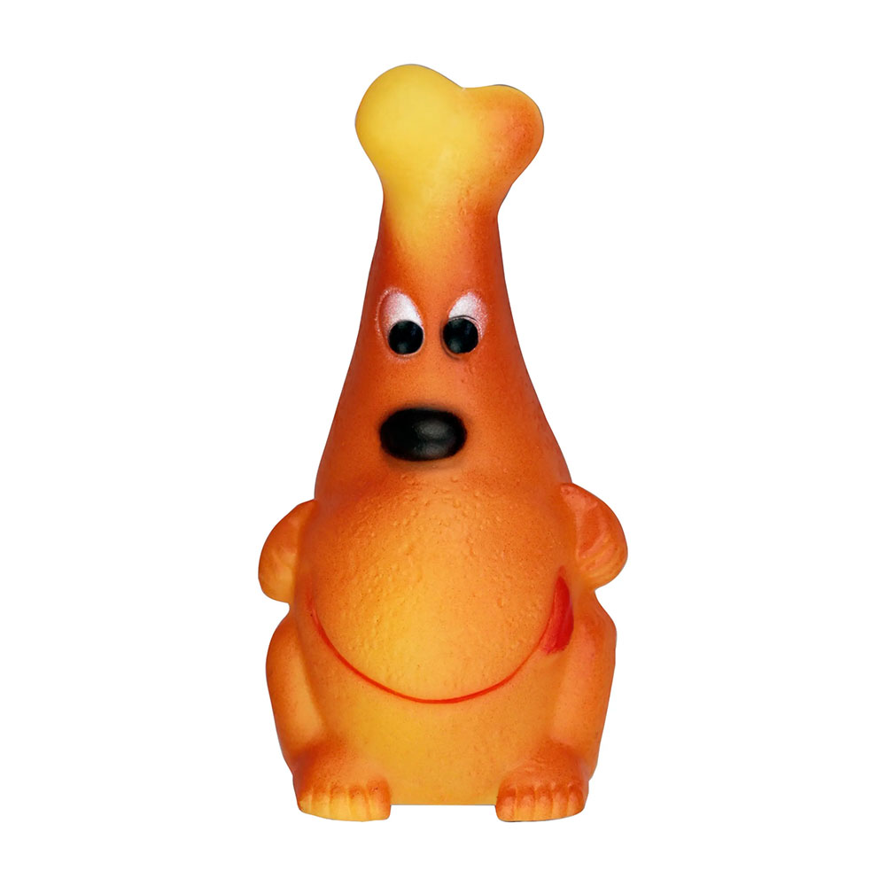 Brinquedo Para Cães Vinil Coxa de Frango com Rosto Napi