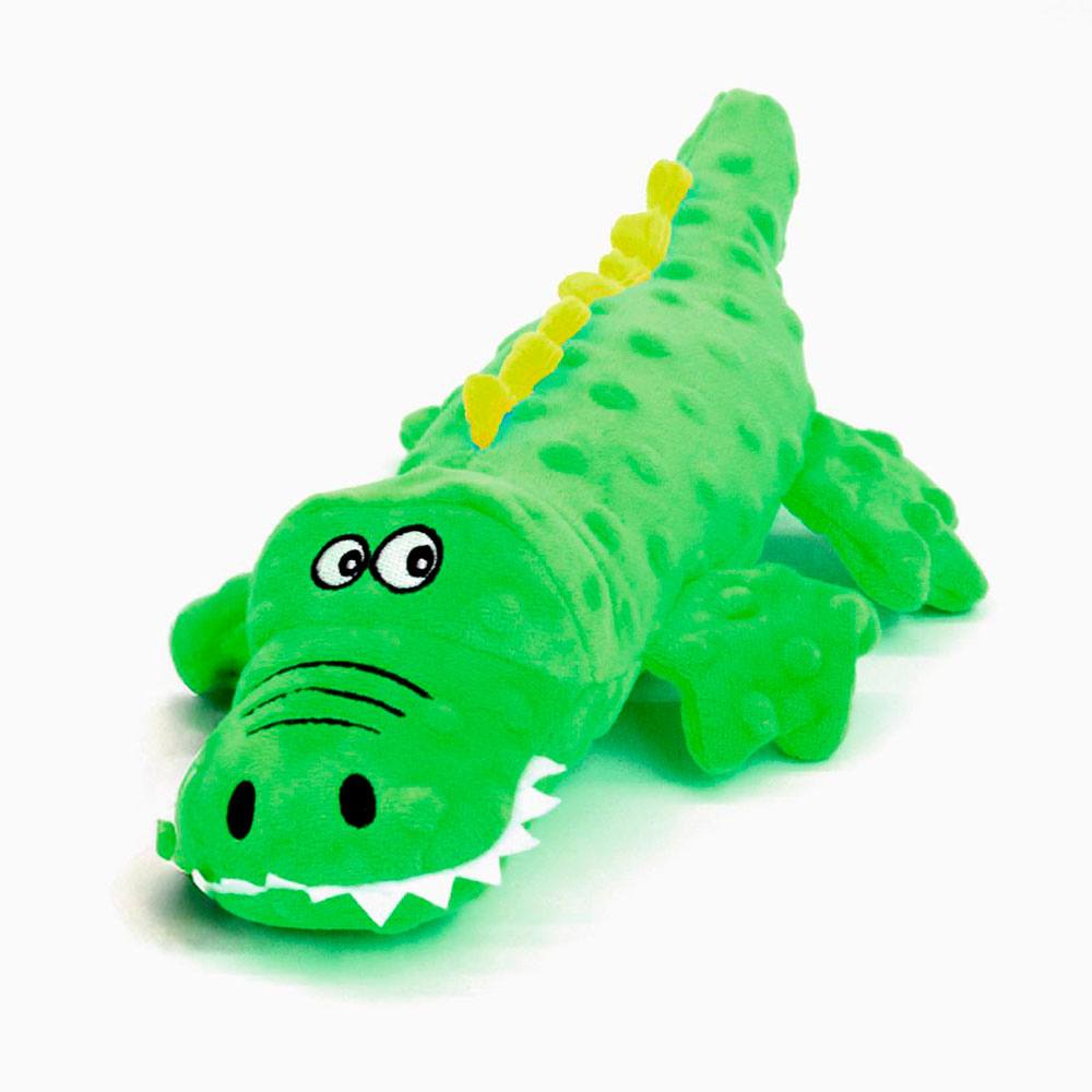 Brinquedo Pelúcia Para Cães Jacaré Napi