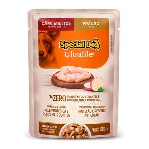 Ração Úmida Special Dog Ultralife Sachê Cães Adultos Sabor Frango 100g
