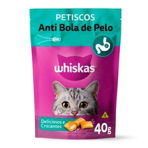 Petisco Whiskas Temptations Anti Bola de Pelo Gatos Adultos 40g