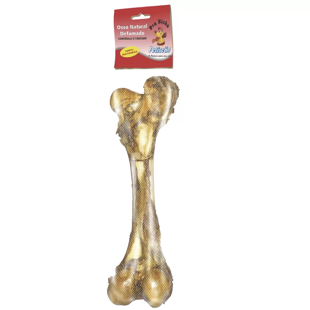 Osso Petiscão Para Cães Fêmur Completo - 1 Unidade