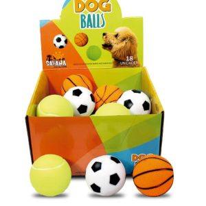 Brinquedo Bola Esportes Savana Pet Cores Sortidas 1 Unidade