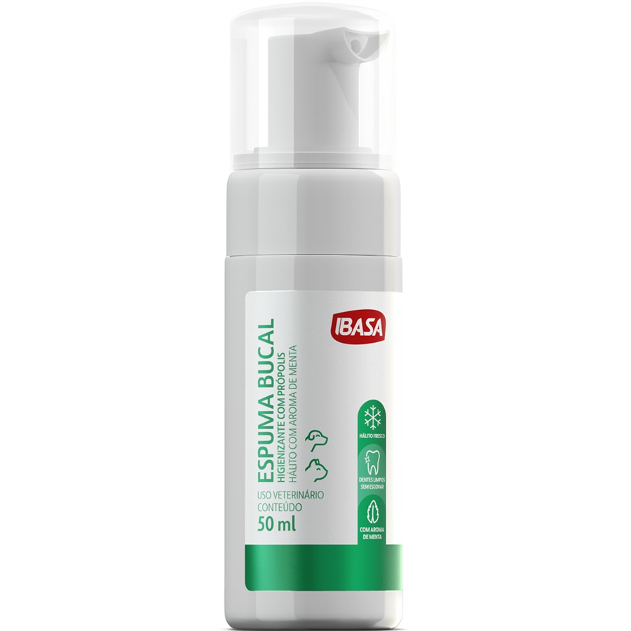 Espuma Bucal Ibasa 50ml