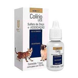Colírio UCB Vet Para Cães e Gatos 15ml