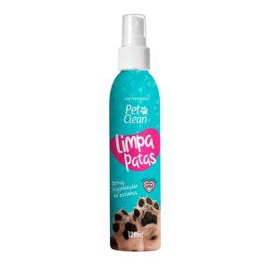 Spray Higienizador Limpa Patas Para Cães e Gatos Pet Clean 120mL